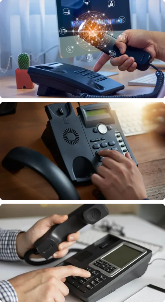 Local communication solutions with IP phone systems