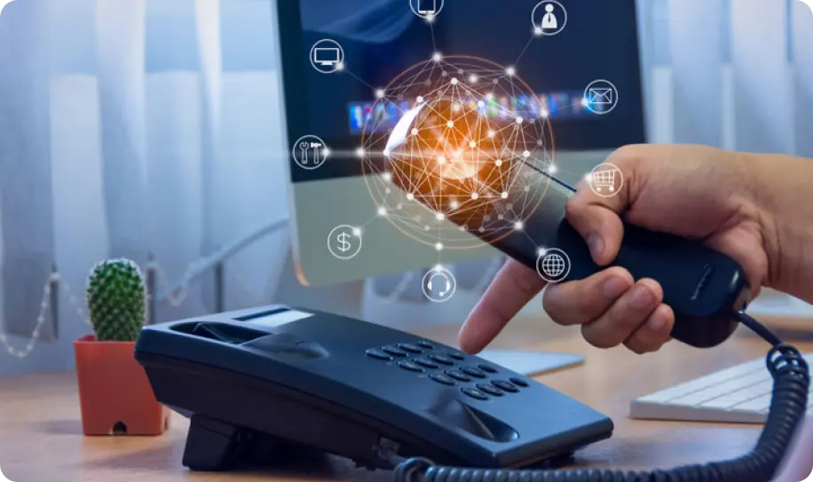 Local communication solutions with IP phone systems